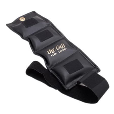 Fabrication Enterprises Deluxe Cuff Weight, 5 lbs - Black FA128952